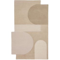 Teppich Altus Beige Wolle B 200 T 290 cm - Farbe: natur - Material: 100% WOLLE - Teppich