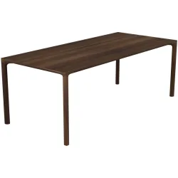 Esstisch Massivo Braun Holz B 200 cm - Farbe: Nussbaum angeglichen geölt - Möbel Konfigurator: Traummöbel individuell zusammenstellen - Esstisch