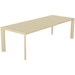Esstisch ausziehbar Massivo Braun Holz B 160 cm Ausziehbar - Farbe: Asteiche geölt - Möbel Konfigurator: Traummöbel individuell zusammenstellen -