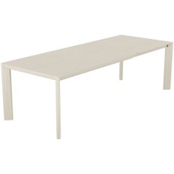 Esstisch ausziehbar Massivo Braun Holz B 160 cm Ausziehbar - Farbe: Asteiche hell - Möbel Konfigurator: Traummöbel individuell zusammenstellen -