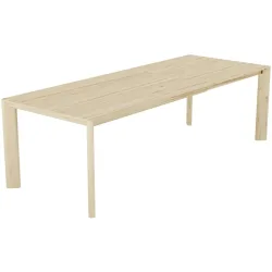 Esstisch ausziehbar Massivo Braun Holz B 160 cm Ausziehbar - Farbe: Kernbuche geölt - Möbel Konfigurator: Traummöbel individuell zusammenstellen -