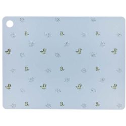 Tischset OYOY Blau Silikon/Kunststoff 34 x 45 H 2 cm - Farbe: hellblau - Tischset