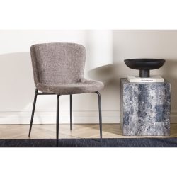 Stuhl 2er-Set Mando Braun B 48 cm - Stuhl 2er-Set