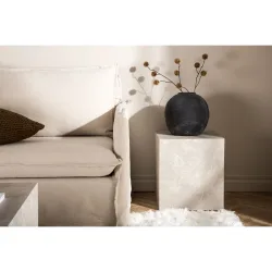 Salontisch Yalar Beige MDF B 40 cm - Salontisch