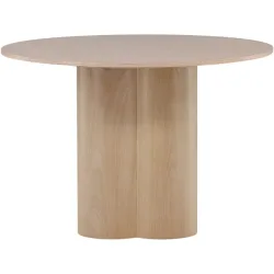 Esstisch Olav Braun Holz B 110 cm - Farbe: Hellbraun - Material: Eiche - Esstisch