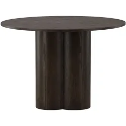 Esstisch Olav Braun Holz B 110 cm - Farbe: Mokka - Material: Eiche - Esstisch