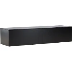 Kommode Findor Schwarz MDF B 160 T 45 cm - Kommode