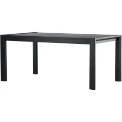 Esstisch Slade Schwarz Holz B 170 cm - Material: Eiche - Esstisch
