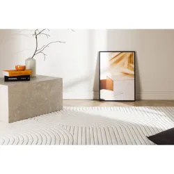 Teppich Vendor Weiss Polypropylen B 290 T 200 cm - Teppich