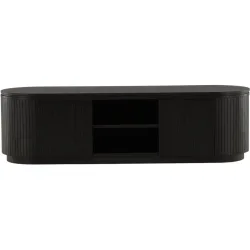Lowboard Altus Schwarz MDF B 160 T 48 cm - Lowboard