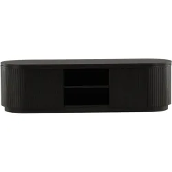 Lowboard Altus Schwarz MDF B 160 T 48 cm - Lowboard