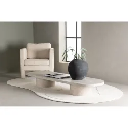 Salontisch Norsk Beige MDF B 190 cm - Salontisch