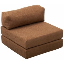 Bettsofa Foldbar Braun Stoff B 95 T 95 cm - Material: Fabric: 100% CHENILLE - Bettsofa