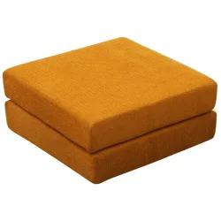 Bettsofa Foldbar Orange Stoff B 95 T 95 cm - Material: Fabric: 100% CHENILLE - Bettsofa