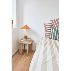 Kissenbezug OYOY Grün/Weiss Baumwolle B 50 T 50 cm - Material: 100% Bio-Baumwolle - Kissenbezug