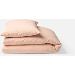 Journey Living Kissenbezug Kemeri Orange Baumwolle B 40 T 60 cm - Farbe: peach - Material: 100% Bio Baumwollle, GOTS zertifiziert - Kissenbezug
