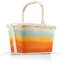 Einkaufskorb Reisenthel Orange/Grau Aluminium/Polyester T 28 B 48 cm - Farbe: Mesh Tropical - Einkaufskorb