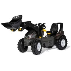 RollyFarmtrac Valtra Rolly Toys Braun/Schwarz Kunststoff - Trettraktor