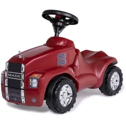 RollyMinitruck Mack Rolly Toys Rot Kunststoff - Farbe: dunkelrot - Rutschfahrzeug