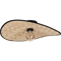Deckenlampe Marywell Schwarz B 34.5 cm