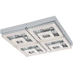 Deckenlampe LED FRADELO 52cm 46.5W chrom
