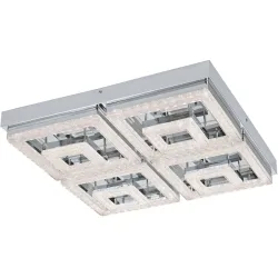 Deckenlampe LED FRADELO 52cm 46.5W chrom