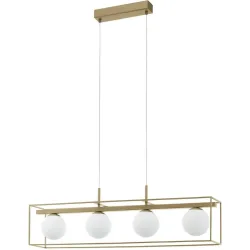 Pendellampe Vallaspra Champagner B 16.5 cm