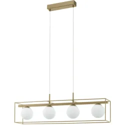 Pendellampe Vallaspra Champagner B 16.5 cm