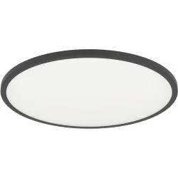 Deckenlampe Sarsina-Z Schwarz 5800 lm Dimmbar B 60 cm