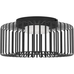 Deckenlampe Ginestrone-Z Schwarz 2450 lm Dimmbar B 45 cm