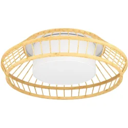 Deckenlampe Yuku-Z Weiss 2600 lm Dimmbar B 46 cm