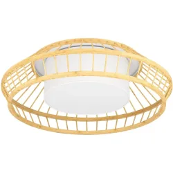 Deckenlampe Yuku-Z Weiss 2600 lm Dimmbar B 46 cm