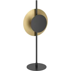 Tischlampe Tocina Schwarz Stahl H 60 cm 1300 lm - LED- LED Energiesparlampe