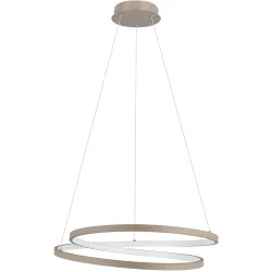 Pendellampe Ruotale Sandfarben 4500 lm B 55 cm