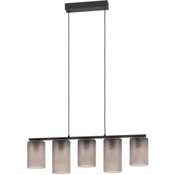 Pendellampe Colomera Schwarz B 12 cm