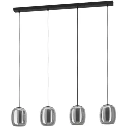 Hängelampe CIAMPINO LED 96x110cm 28W braun