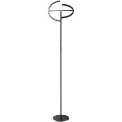 Stehlampe Castelpoto Schwarz 2000 lm Dimmbar H 180 cm