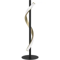 Tischlampe Conaprato Schwarz Stahl H 46.5 cm 1050 lm - LED- LED Energiesparlampe