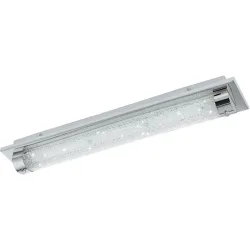 Wandlampe Tolorico Chrom Metall/Glas 2700 lm B 10 cm
