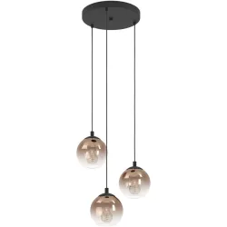 Hängelampe ARISCANI 1 LED 42.5x110cm 60W schwarz