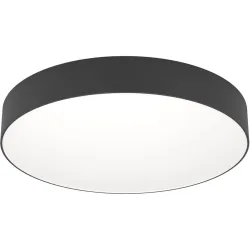 Deckenlampe Gallizzi-Z Schwarz 3500 lm Dimmbar B 49 cm
