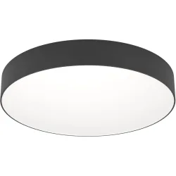 Deckenlampe Gallizzi-Z Schwarz 3500 lm Dimmbar B 49 cm