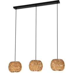 Hängelampe SHELDON LED 91x110cm 40W schwarz