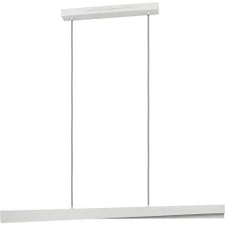 Pendellampe Bolognano-Z Grau 2300 lm Dimmbar B 7 cm