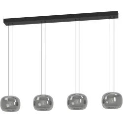 Pendellampe Hortunas Schwarz Dimmbar B 21 cm