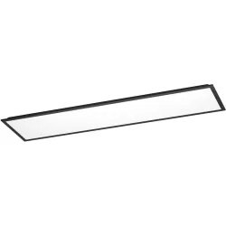 Deckenlampe Moradillo-Z Schwarz 4400 lm Dimmbar B 29.5 cm