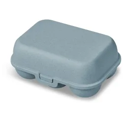 Koziol - Eierbox To Go mini 17 cm x 11.8 cm, Blau, One Size