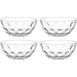 Schalen-Set Leonardo Transparent Glas D 10 cm 4 Stk