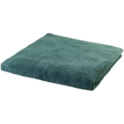 Handtuch COCON Grün Baumwolle B 50 T 100 cm - Farbe: Eukalyptusgrün - Material: Baumwolle (CO) - Handtuch