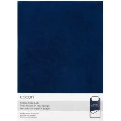 Fixleintuch COCON Blau Kunststoff B 90 cm - Farbe: Marineblau - Material: Polyester (PES) - Fixleintuch